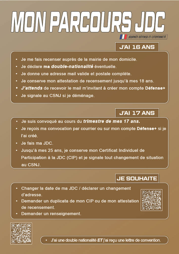 Mon parcours JDC 67 - à partir de 16 ans