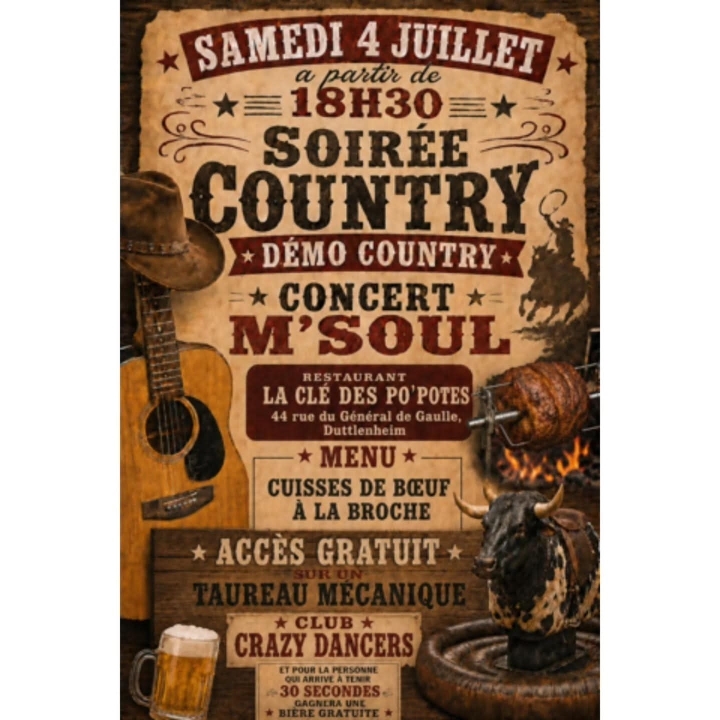 Soirée Country 