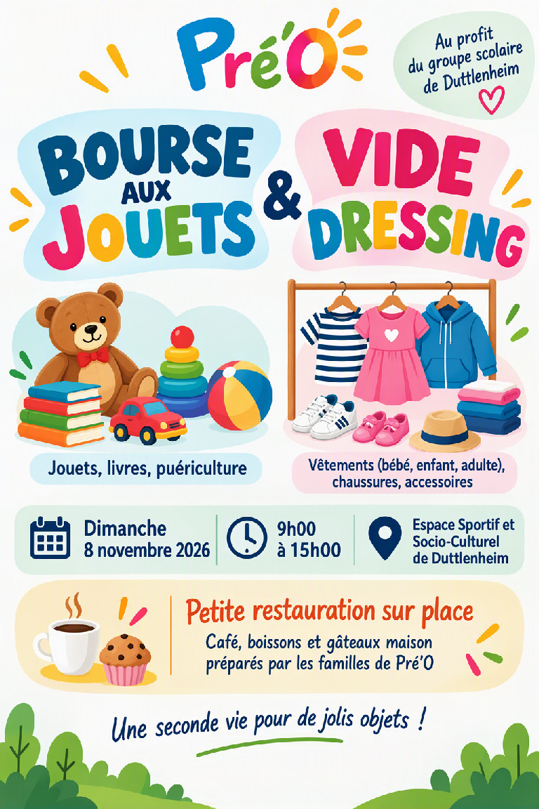 Bourse aux jouets - Vide dressing
