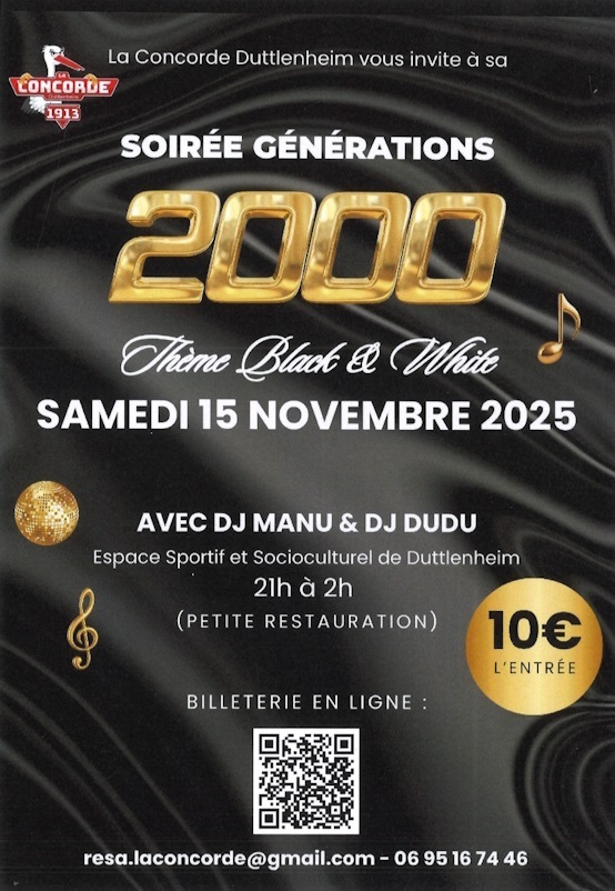 Soirée Générations 2000
