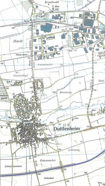 Duttlenheim et le Parc d'Activités Economiques de la  Plaine de la Bruche